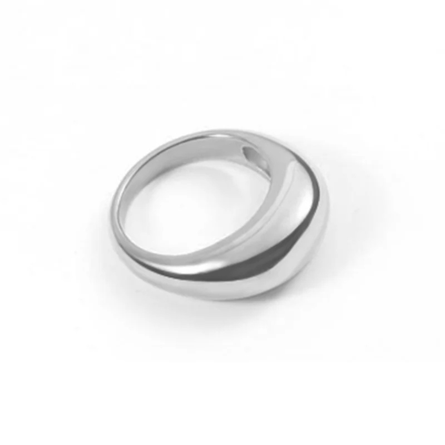 Simple Ring - Or Blanc