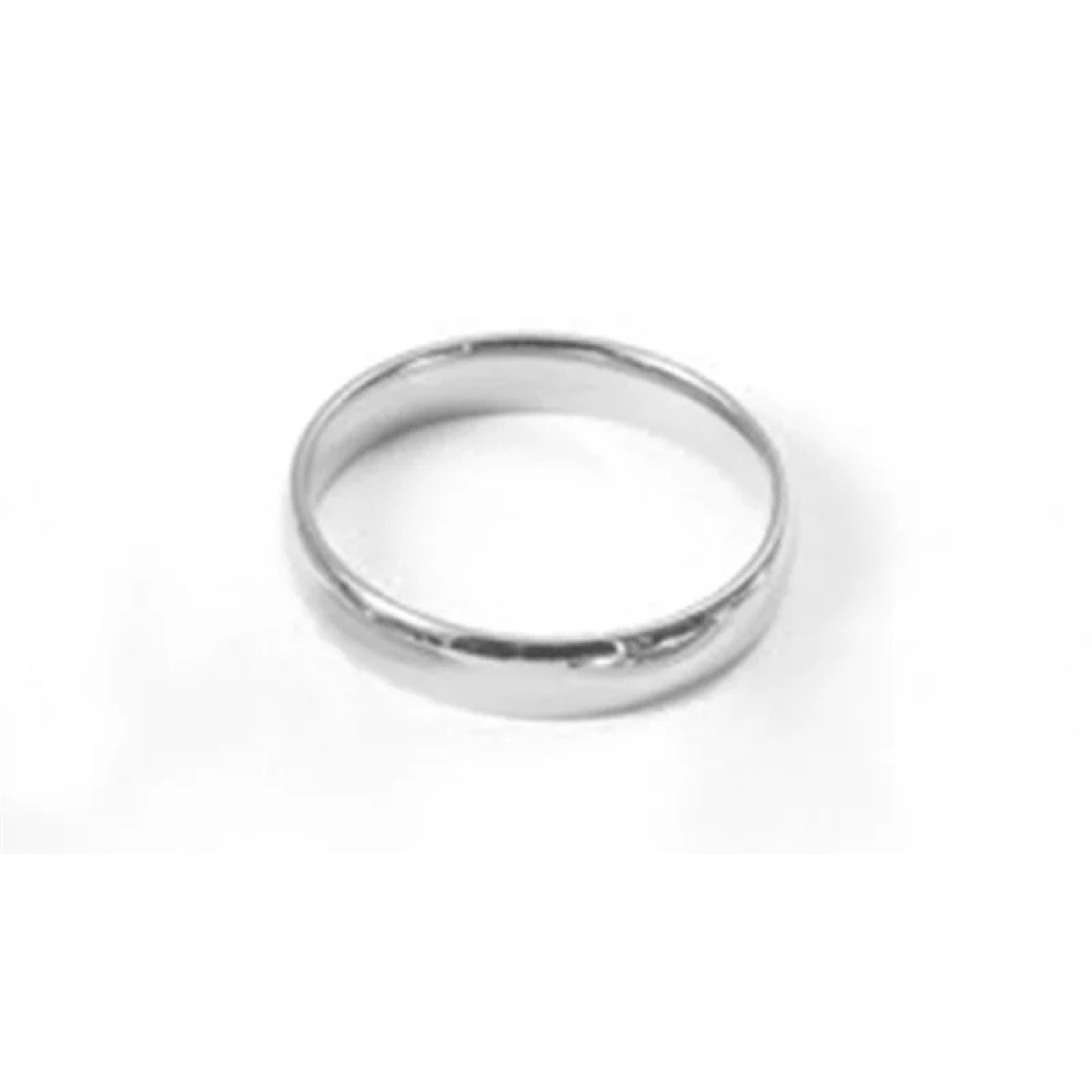 Classic Ring medium - Or Blanc