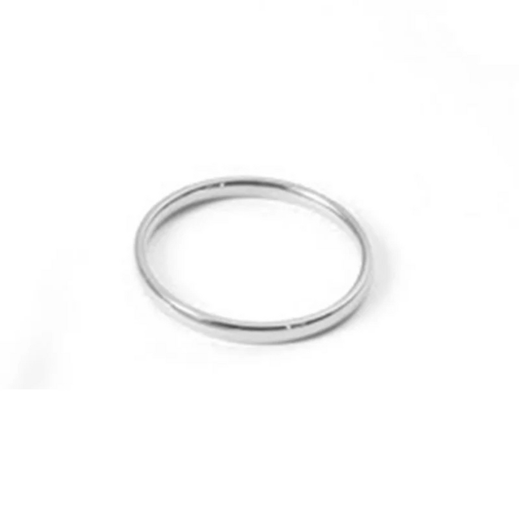Classic Ring small - Or Blanc