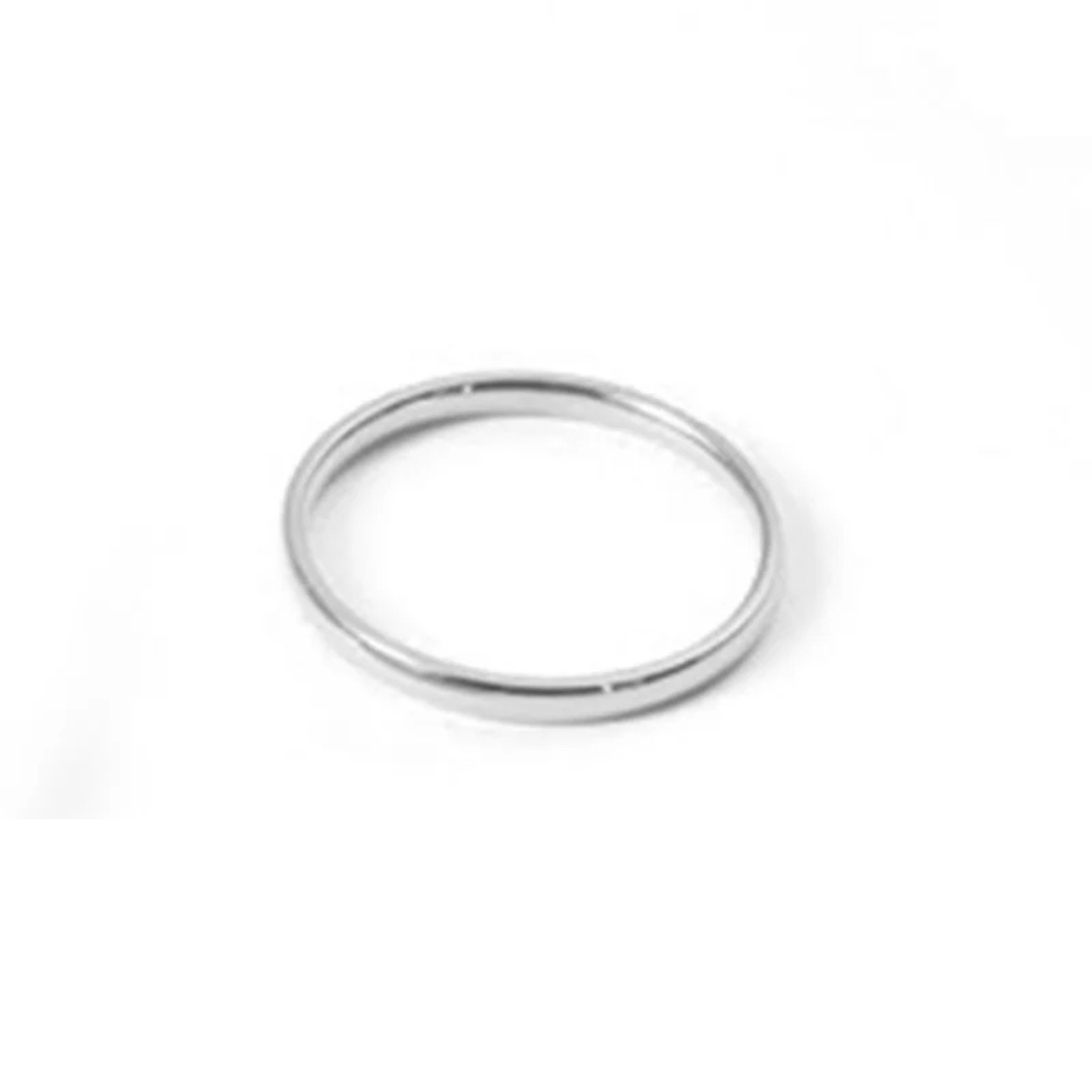 Classic Ring small - Or Blanc