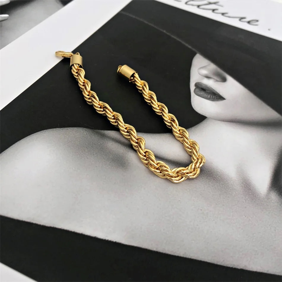 Corde Bracelet - Or