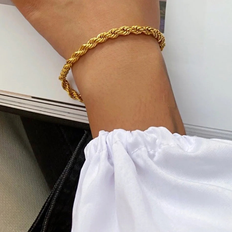Corde Bracelet - Or
