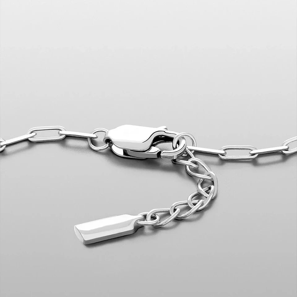 Chaîne Bracelet - Or Blanc
