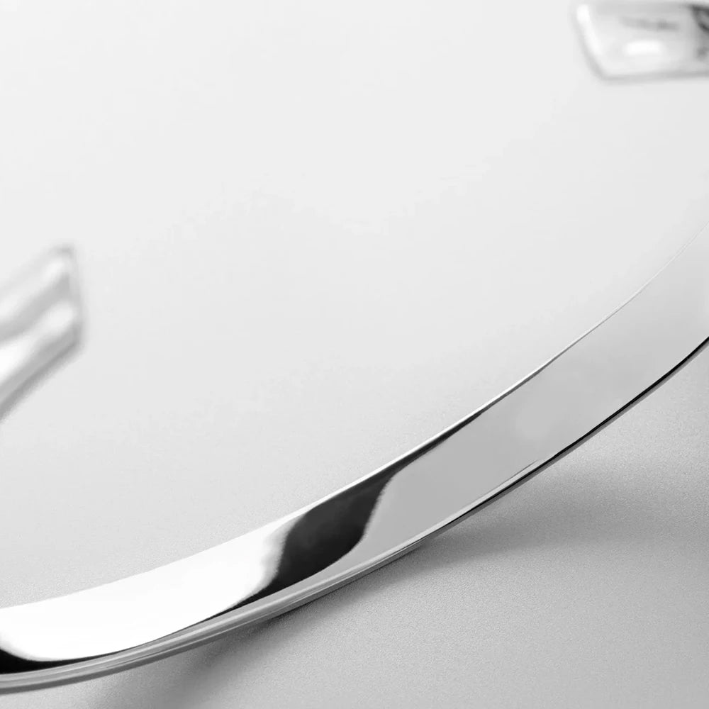 C Shape Bangle - Or Blanc