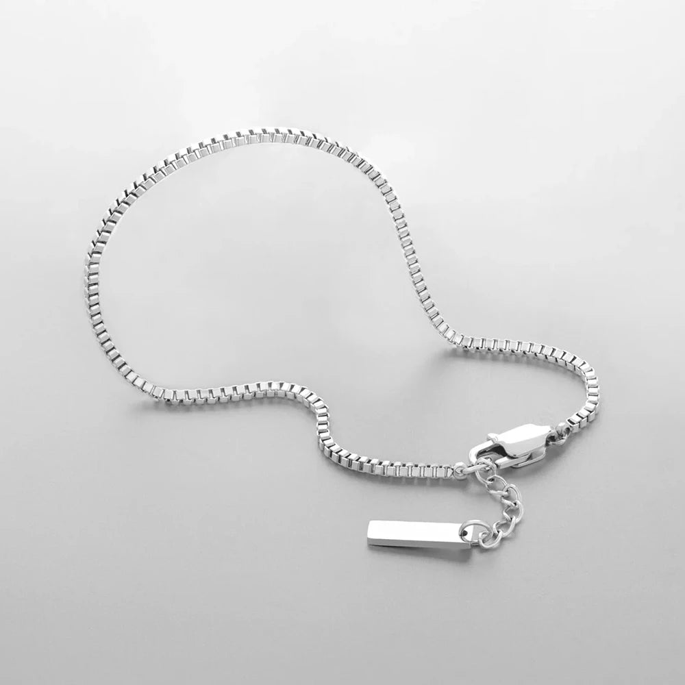 Carré Bracelet - Or Blanc