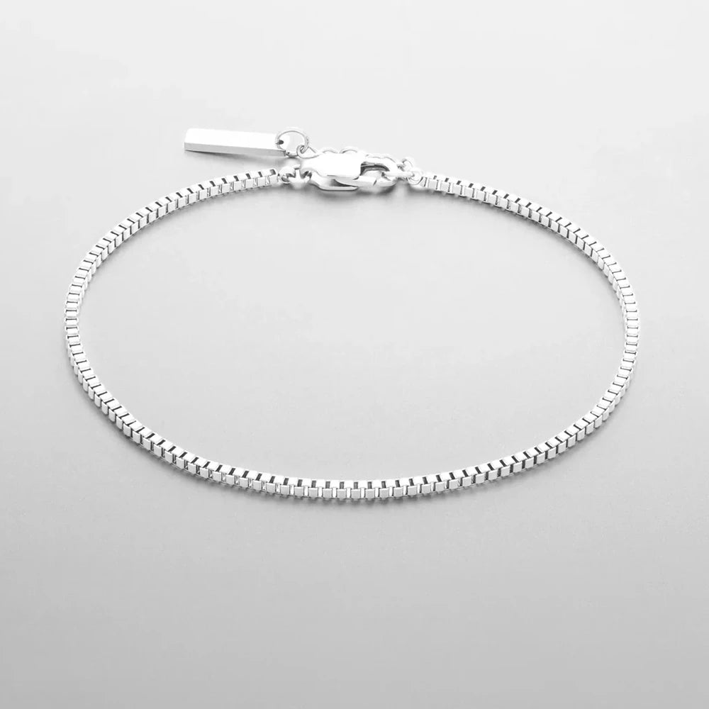 Carré Bracelet - Or Blanc