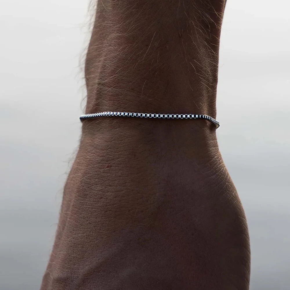 Carré Bracelet - Or Blanc