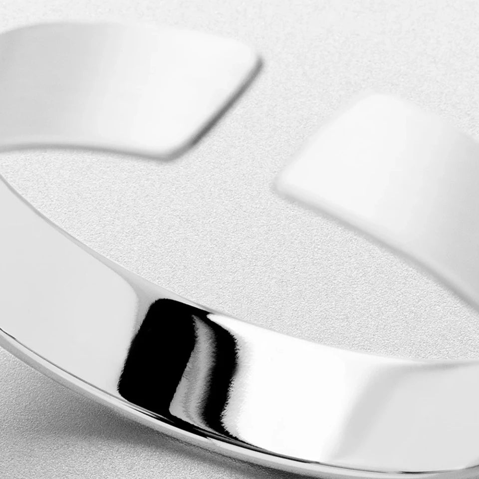 Lisse Ring - Or Blanc