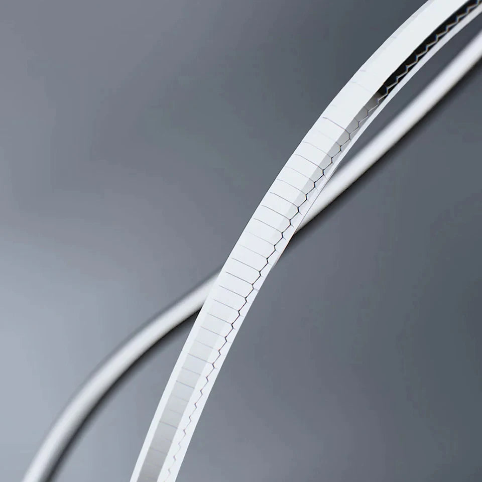 Serpent Bracelet - Or Blanc