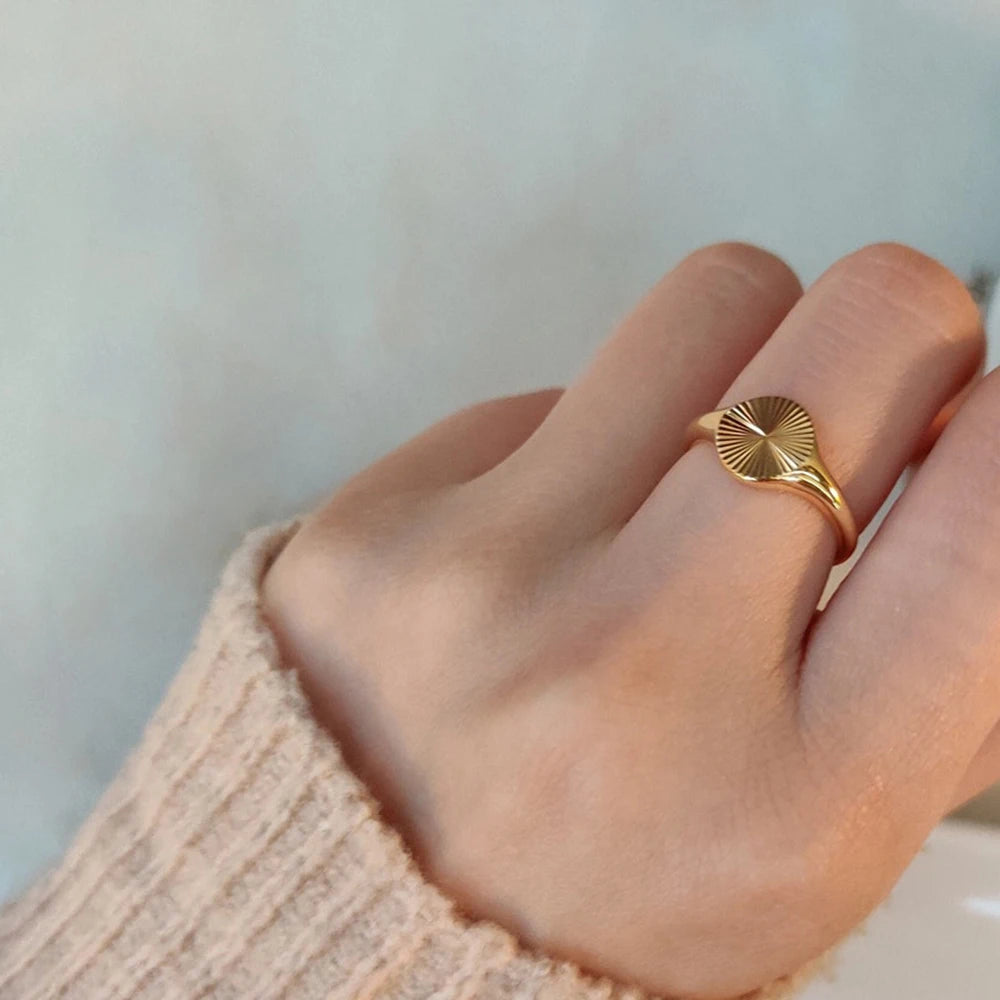 Waves Ring - Or