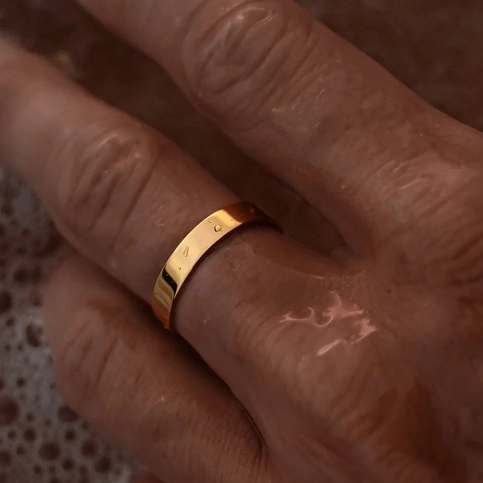 Lisse Ring - Or