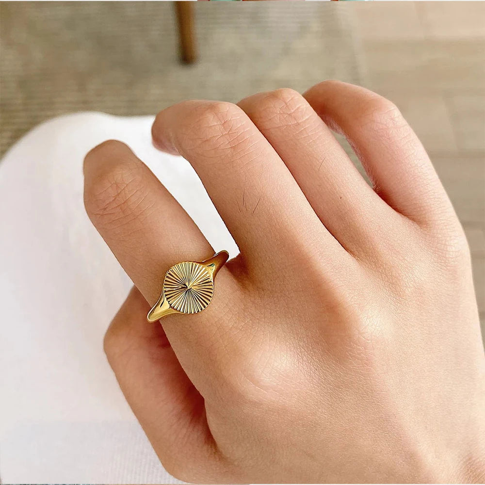 Waves Ring - Or