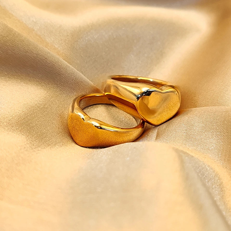 Heart Ring - Or