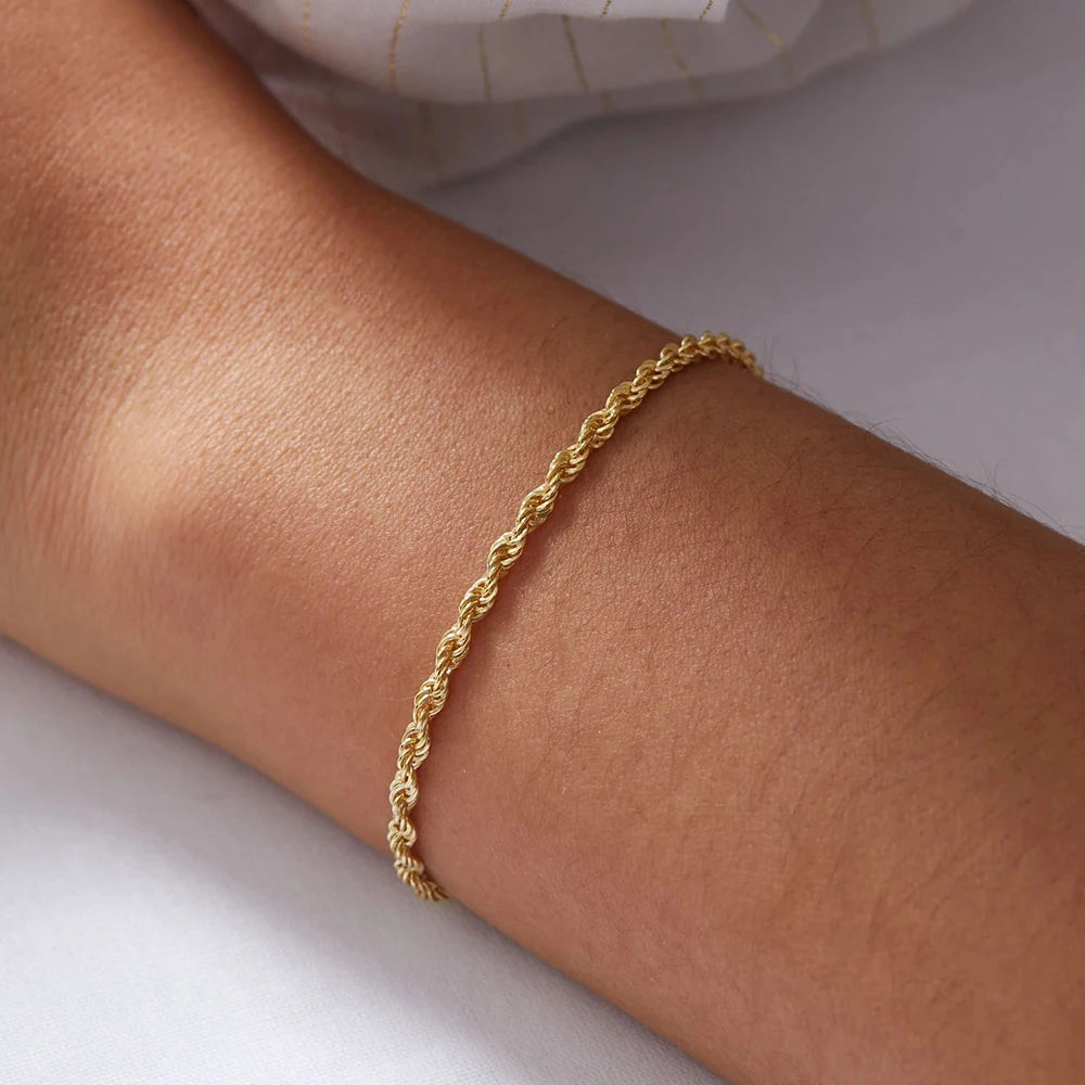 Corde Bracelet - Or