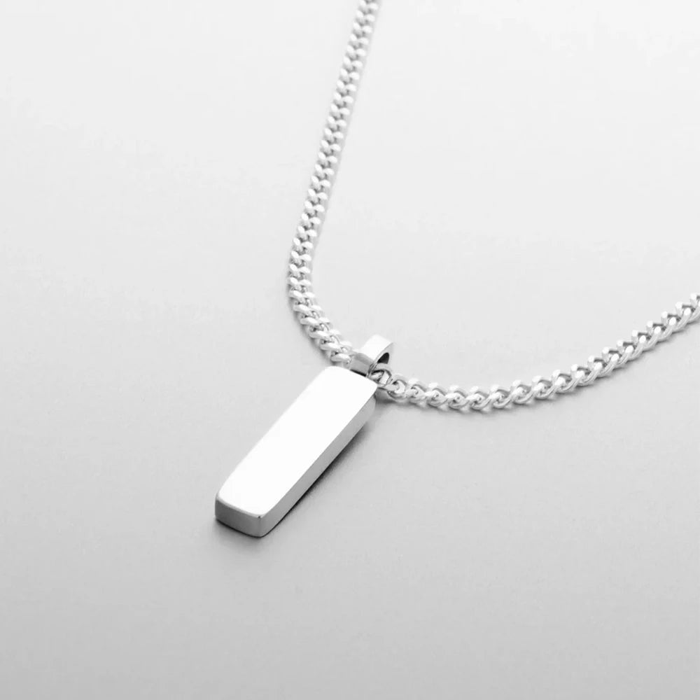 Classique Pendant Necklace - Or Blanc